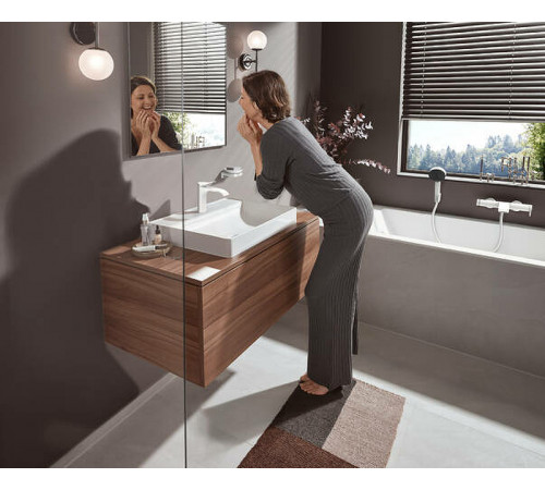 Смеситель для ванны Hansgrohe Vivenis 75420700 Белый матовый