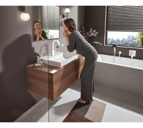 Смеситель для раковины Hansgrohe Vivenis 75032700 Белый матовый