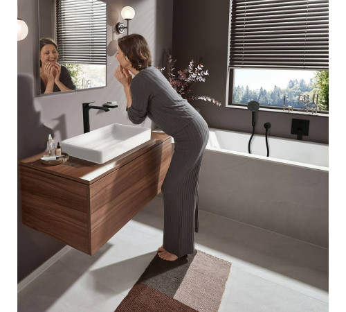 Смеситель для душа Hansgrohe Vivenis 75415670 Черный матовый