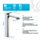 Смеситель для раковины Hansgrohe Vivenis 75042000 Хром