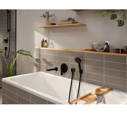 Смеситель для душа Hansgrohe Rebris E 72468670 Черный матовый