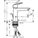 Смеситель для раковины Hansgrohe Logis Fine 71252000 Хром