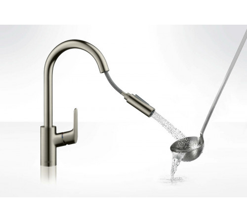 Смеситель для кухни Hansgrohe Focus 31815800 Сталь