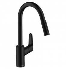 Смеситель для кухни Hansgrohe Focus 31815670 Черный матовый