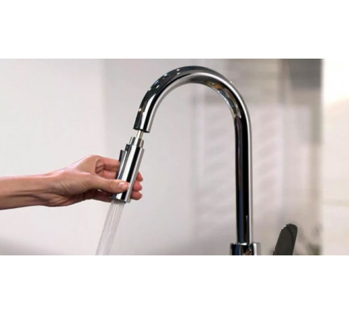 Смеситель для кухни Hansgrohe Focus 31815670 Черный матовый