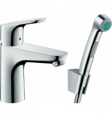 Смеситель для раковины Hansgrohe Focus 31927000 с гигиеническим душем Хром