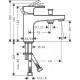 Смеситель на борт ванны Hansgrohe Vernis Shape 71464000 Хром