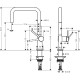 Смеситель для кухни Hansgrohe Talis M54 72806000 Хром