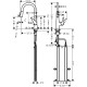 Смеситель для кухни Hansgrohe Talis M5116-H200 73851000 Хром