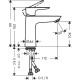 Смеситель для раковины Hansgrohe Talis E 71711000 Хром