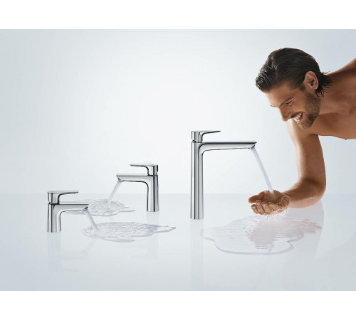 Смеситель для раковины Hansgrohe Talis E 71712700 Белый матовый