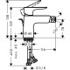 Смеситель для биде Hansgrohe Talis E 71720700 Белый матовый