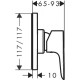 Смеситель для душа Hansgrohe Talis E 71764000 Хром