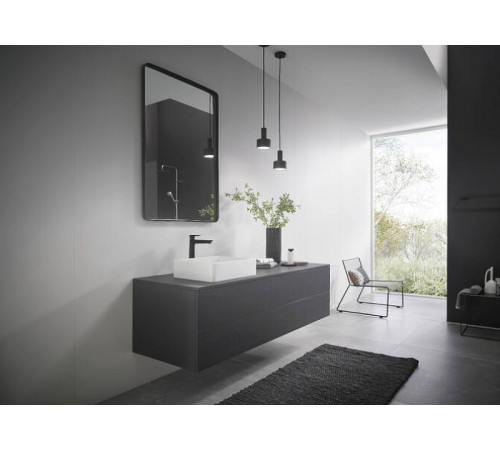 Смеситель для раковины Hansgrohe Talis E 71716670 Черный матовый