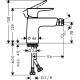 Смеситель для биде Hansgrohe Talis E 71721000 Хром