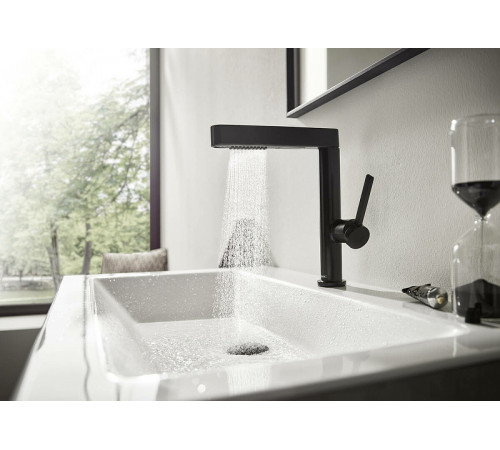 Смеситель для раковины Hansgrohe Finoris 76063670 Черный матовый