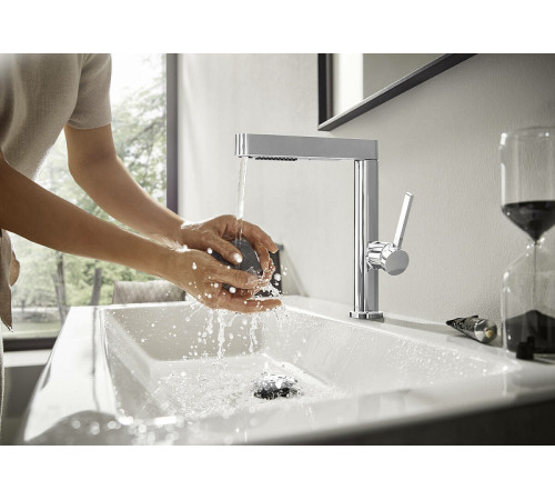 Смеситель для раковины Hansgrohe Finoris 76063000 Хром