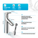 Смеситель для раковины Hansgrohe Talis S 72290000 с гигиеническим душем Хром