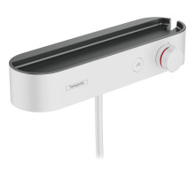 Смеситель для душа Hansgrohe ShowerTabletSelect 400 24360700 с термостатом Белый матовый