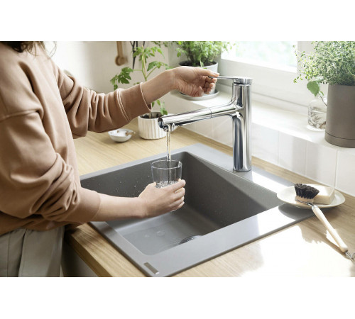 Смеситель для кухни Hansgrohe Zesis M33 74804000 Хром