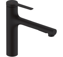 Смеситель для кухни Hansgrohe Zesis M33 74801670 Черный матовый