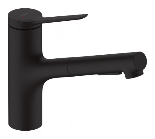 Смеситель для кухни Hansgrohe Zesis M33 74800670 Черный матовый