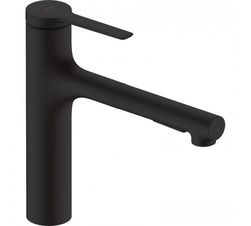 Смеситель для кухни Hansgrohe Zesis M33 74804670 Черный матовый