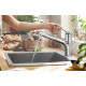 Смеситель для кухни Hansgrohe Zesis M33 2jet sBox lite 74803000 Хром