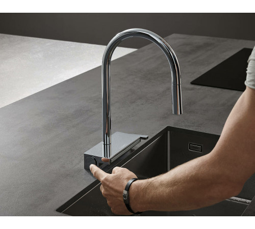 Смеситель для кухни Hansgrohe Aquno Select M81 73831000 Хром