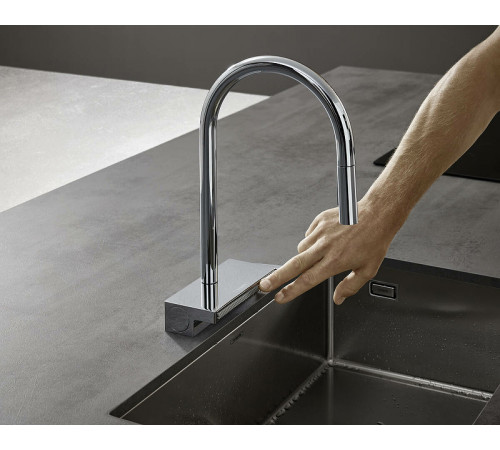 Смеситель для кухни Hansgrohe Aquno Select M81 73831000 Хром