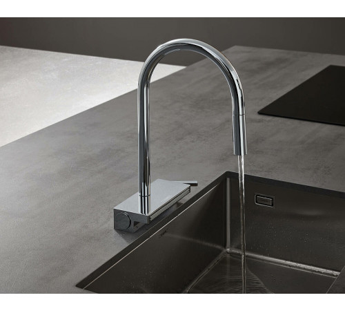 Смеситель для кухни Hansgrohe Aquno Select M81 73831000 Хром