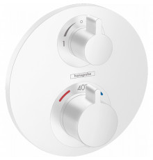 Смеситель для душа Hansgrohe Ecostat S 15758700 с термостатом Белый матовый