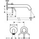 Смеситель для раковины Hansgrohe Tecturis S 73351000 Хром