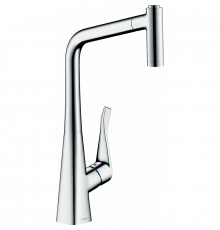 Смеситель для кухни Hansgrohe Metris M71 73801000 Хром