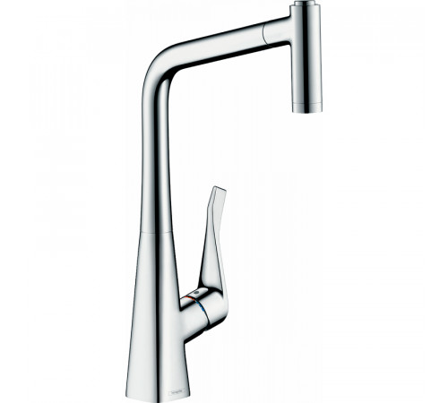 Смеситель для кухни Hansgrohe Metris M71 73801000 Хром