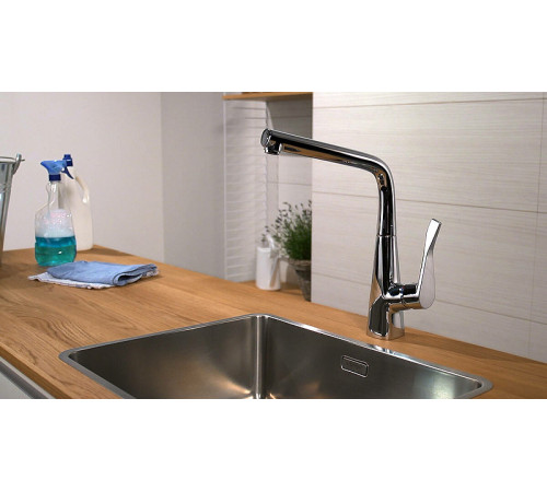 Смеситель для кухни Hansgrohe Metris 14822000 Хром