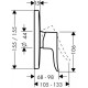 Смеситель для душа Hansgrohe Metris 31456000 Хром