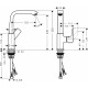 Смеситель для раковины Hansgrohe Metris 31187000 Хром