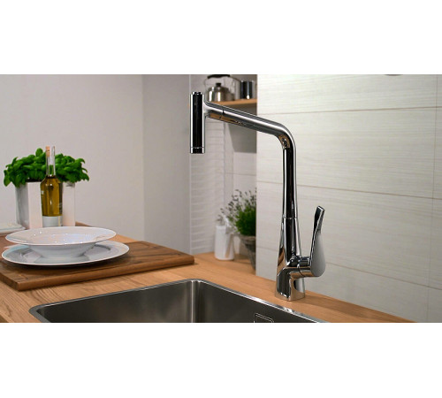 Смеситель для кухни Hansgrohe Metris 14820000 Хром