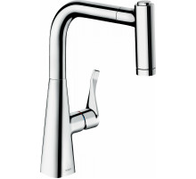 Смеситель для кухни Hansgrohe Metris M71 73800000 Хром