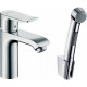 Смеситель для раковины Hansgrohe Metris 31285000 с гигиеническим душем Хром