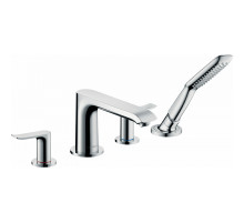 Смеситель на борт ванны Hansgrohe Metris 31442000 Хром