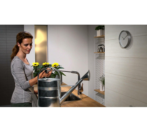 Смеситель для кухни Hansgrohe Metris 14821800 Сталь