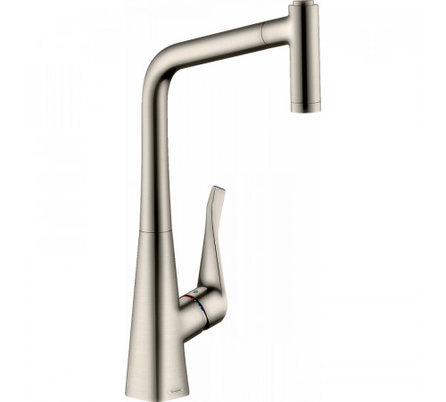 Смеситель для кухни Hansgrohe Metris M71 320 14780800 Сталь