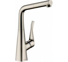 Смеситель для кухни Hansgrohe Metris M71 73812800 Сталь