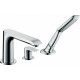 Смеситель на борт ванны Hansgrohe Metris 31190000 Хром