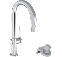 Смеситель для кухни Hansgrohe Aqittura M91 76803000 Хром