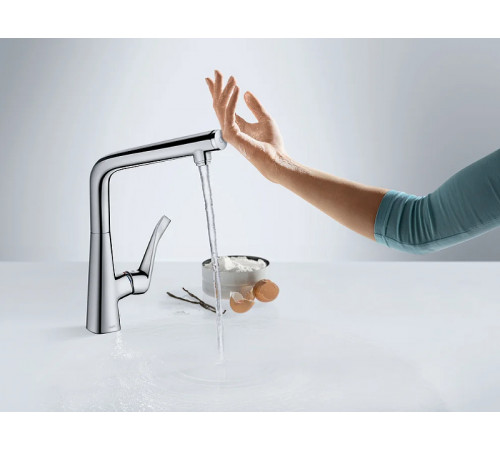 Смеситель для кухни Hansgrohe Metris S 14883000 Хром