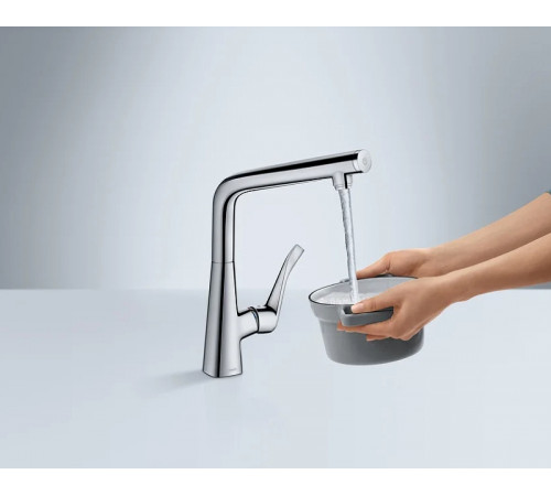 Смеситель для кухни Hansgrohe Metris S 14883000 Хром