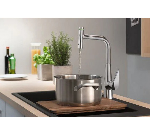 Смеситель для кухни Hansgrohe Talis Select M51 72824000 Хром